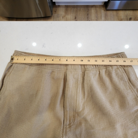 VTG Territory Ahead Pants Men's L Tan 32 Zephyr Cotton Basket-Weave Drawstring - Picture 11 of 15